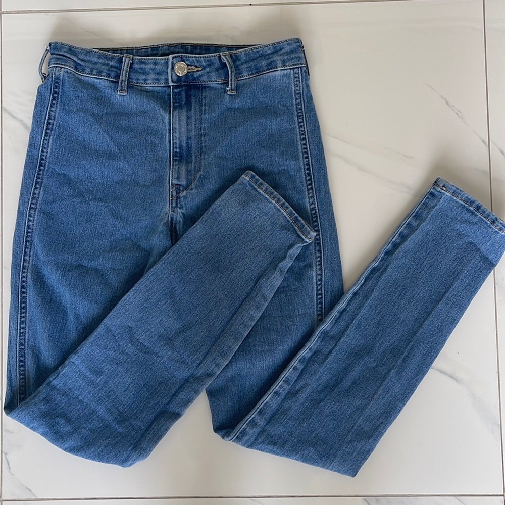 H&M Jeans skinny, high waist, ankle length